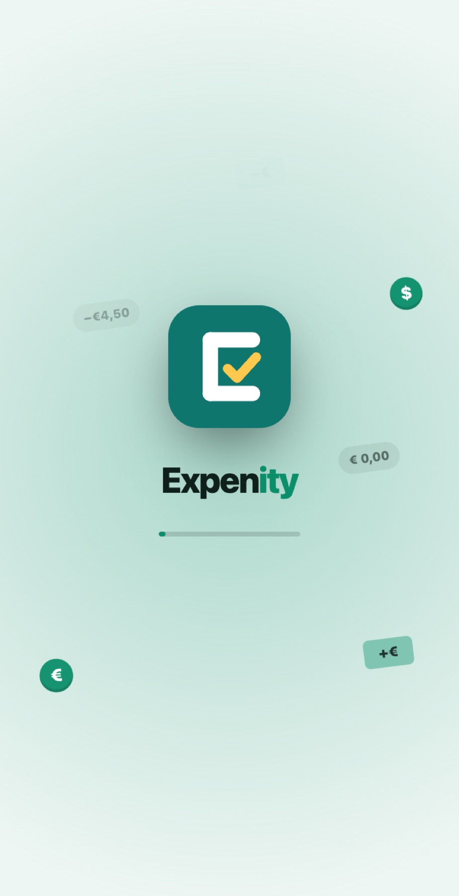 The start screen in the Emerald theme